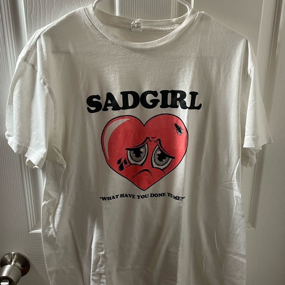 Sad Girl Heart T-Shirt